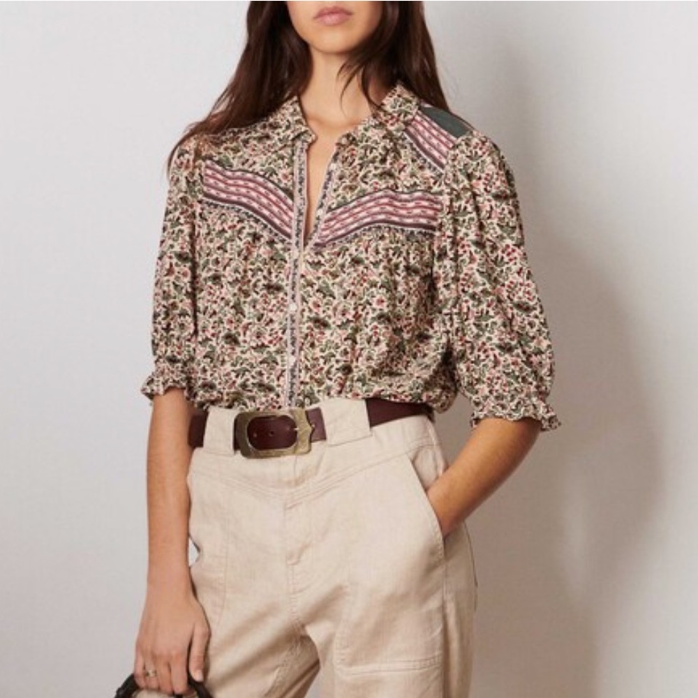 ba&sh Mel Blouse